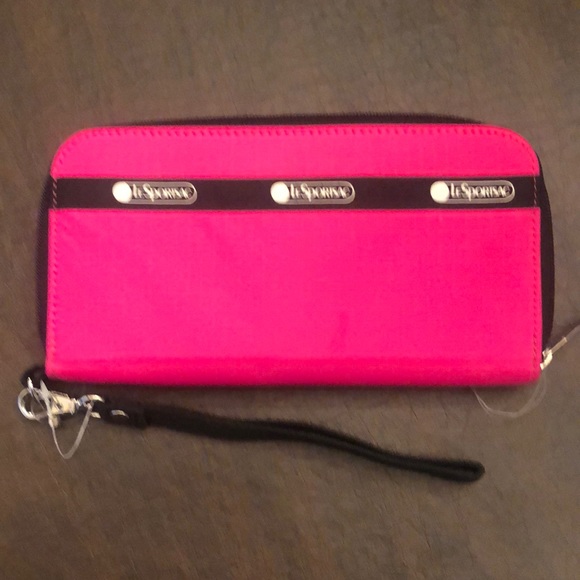 Lesportsac Bags Lesportsac Zip Around Wallet Nwt In Peony Pink